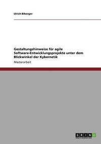 bokomslag Gestaltungshinweise für agile Software-Entwicklungsprojekte unter dem Blickwinkel der Kybernetik