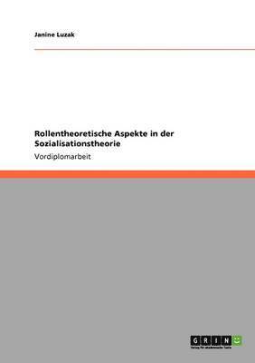 bokomslag Rollentheoretische Aspekte in der Sozialisationstheorie