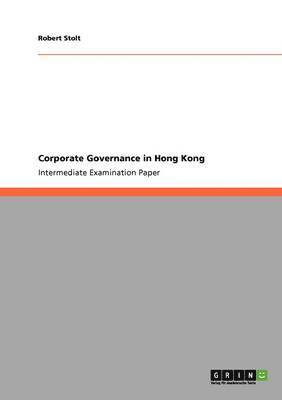 Corporate Governance in Hong Kong 1