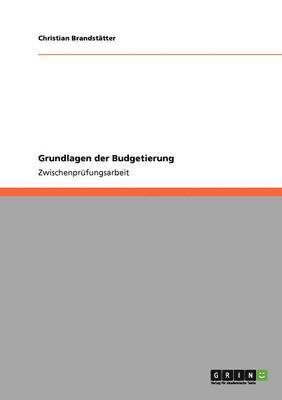 bokomslag Grundlagen der Budgetierung