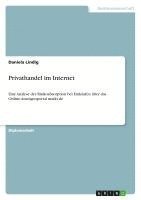 bokomslag Privathandel Im Internet