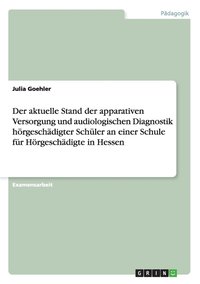 bokomslag Der Aktuelle Stand Der Apparativen Verso