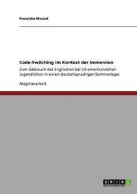 bokomslag Code-Switching im Kontext der Immersion