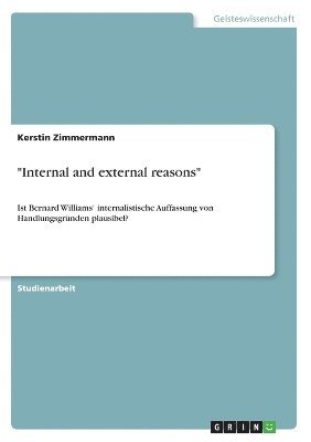 bokomslag "Internal and external reasons"