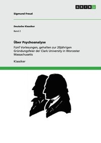 bokomslag Über Psychoanalyse