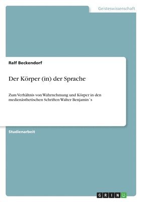 Der Korper (In) Der Sprache 1