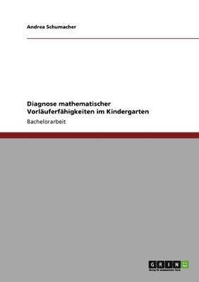 bokomslag Diagnose Mathematischer Vorl  Uferf  Hig