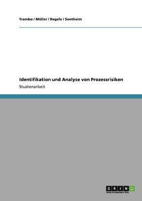 Identifikation Und Analyse Von Prozessrisiken 1