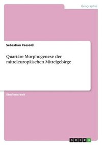 bokomslag Quartäre Morphogenese der mitteleuropäischen Mittelgebirge