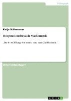 Hospitationsbesuch Mathematik 1