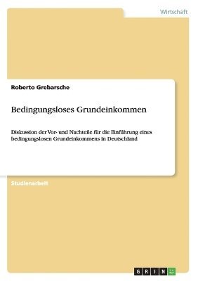 Bedingungsloses Grundeinkommen