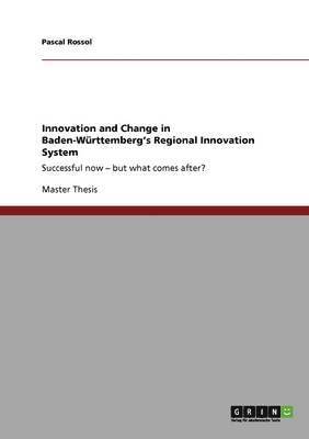 bokomslag Innovation and Change in Baden-Wrttemberg's Regional Innovation System