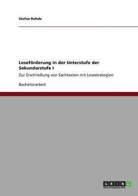 Leseförderung in der Unterstufe der Sekundarstufe I
