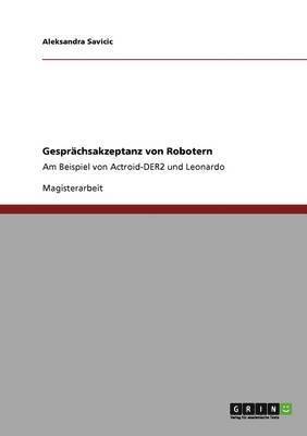 bokomslag Gesprächsakzeptanz von Robotern
