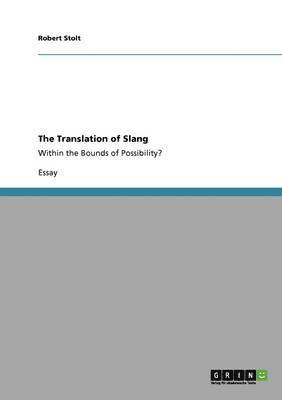 bokomslag Translation of Slang