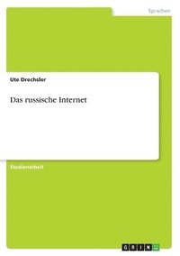 bokomslag Das Russische Internet