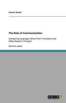bokomslag Role of Communication