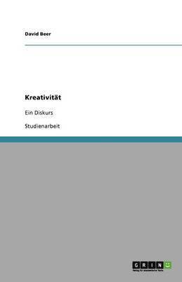 David Beer - Kreativität, Häftad
