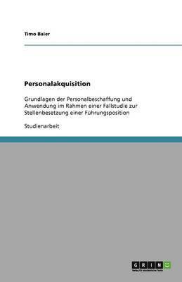 Timo Baier - Personalakquisition, Häftad