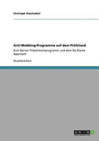 bokomslag Anti-Mobbing-Programme Auf Dem PR Fstand