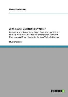 Maximilian Schmidt - John Rawls, Häftad