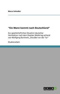 bokomslag "Ein Mann kommt nach Deutschland"