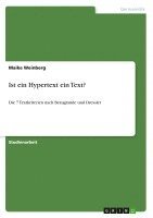 Ist Ein Hypertext Ein Text? 1