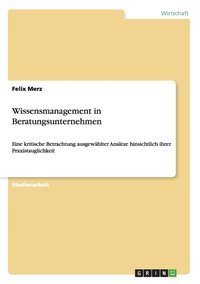 bokomslag Wissensmanagement in Beratungsunternehmen