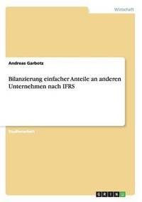 bokomslag Bilanzierung einfacher Anteile an anderen Unternehmen nach IFRS