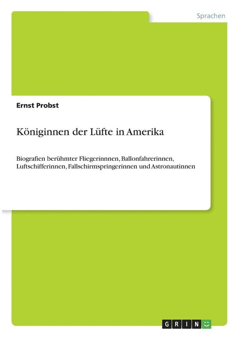 Kniginnen der Lfte in Amerika 1