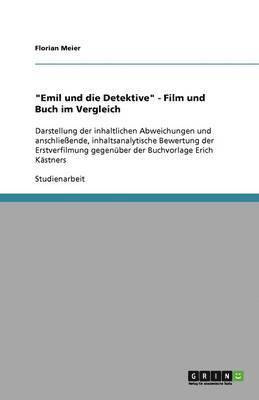 bokomslag "Emil und die Detektive" - Film und Buch im Vergleich