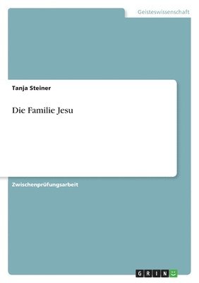 bokomslag Die Familie Jesu