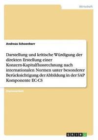 bokomslag Die Direkte Erstellung Einer Konzern-Kapitalflussrechnung Nach Internationalen Normen