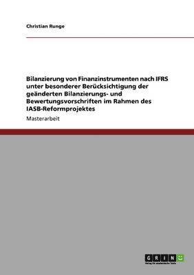 bokomslag Bilanzierung von Finanzinstrumenten nach IFRS