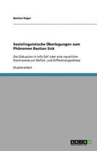 bokomslag Soziolinguistische Überlegungen zum Phänomen Bastian Sick