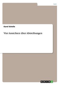 bokomslag Vier Ansichten ber Abtreibungen