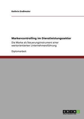 bokomslag Markencontrolling im Dienstleistungssektor