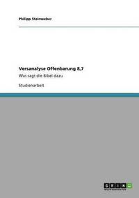 bokomslag Versanalyse Offenbarung 8,7