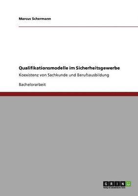 Qualifikationsmodelle Im Sicherheitsgewerbe 1