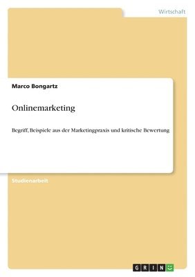 bokomslag Onlinemarketing