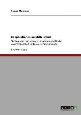 bokomslag Kooperationen im Mittelstand