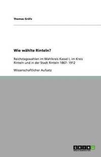 bokomslag Wie wählte Rinteln?