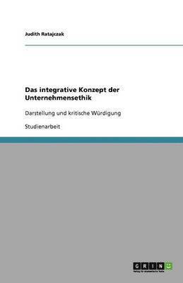 bokomslag Das integrative Konzept der Unternehmensethik