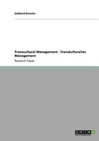 bokomslag Transcultural Management - Transkulturelles Management