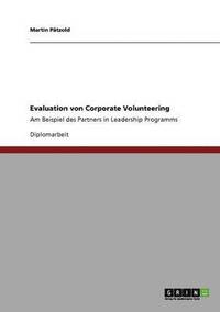 bokomslag Evaluation Von Corporate Volunteering