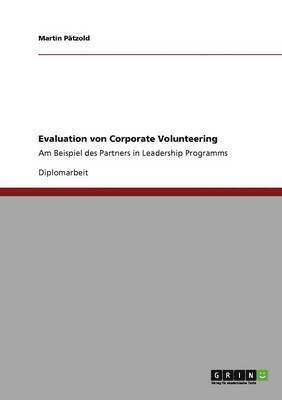 Evaluation Von Corporate Volunteering 1