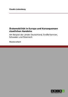 bokomslag rztemobilitt in Europa und Konsequenzen staatlichen Handelns