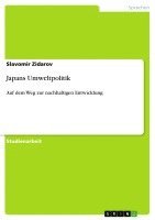 bokomslag Japans Umweltpolitik