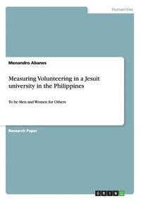 bokomslag Measuring Volunteering in a Jesuit University in the Philippines