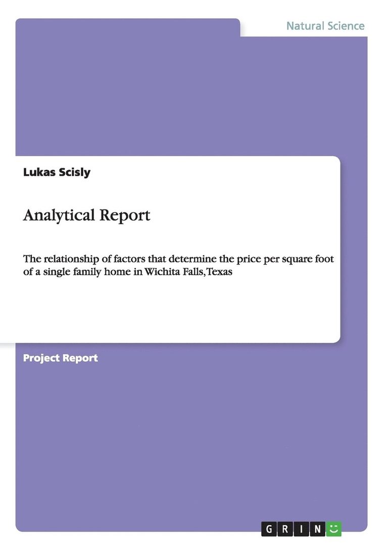 Analytical Report 1